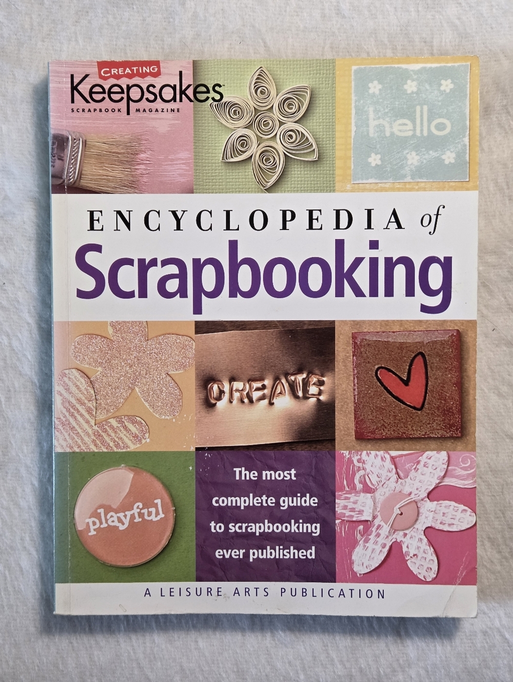 📘Crafting Keepsakes Encyclopedia of Scrapbooking with Tracy White